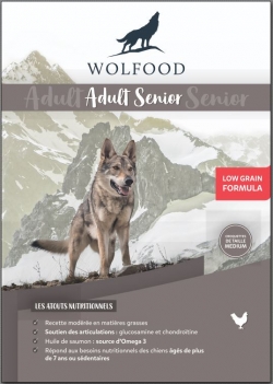 Avis Wolfood senior 27 14 chien